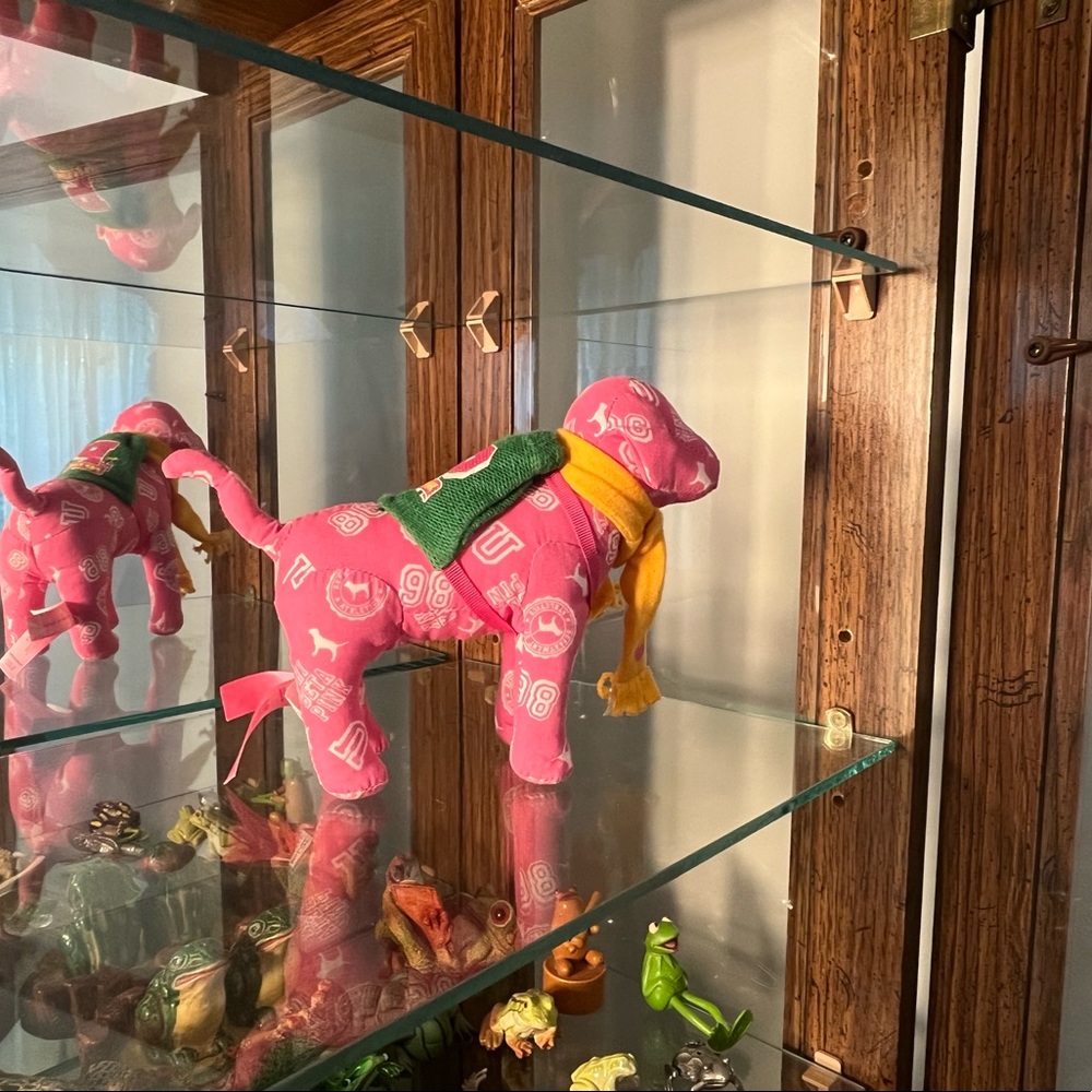 Victoria’s Secret plush dog, April 2007